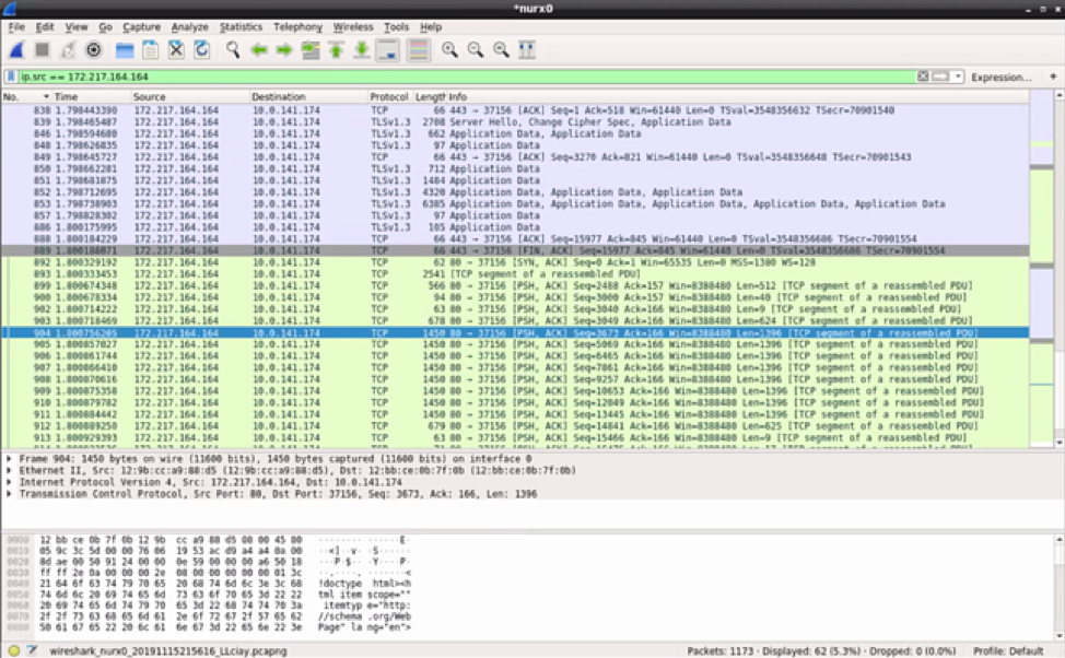 27 Wireshark UI